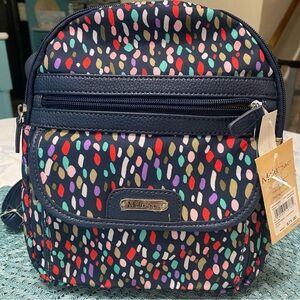 Multi Sac Colorful Patterned Women's Backpack NWT
